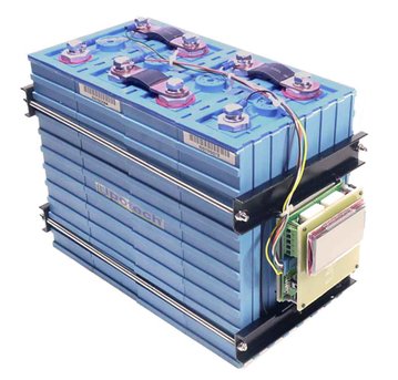 LiFePo4 12V batteri med BMS vist